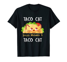 Ladda upp bild till gallerivisning, Funny shirts V-neck Tank top Hoodie sweatshirt usa uk au ca gifts for Taco Cat Spelled Backwards Is Taco Cat: Cute Cat Pun T-Shirt 231387

