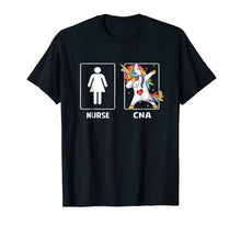 Ladda upp bild till gallerivisning, Funny shirts V-neck Tank top Hoodie sweatshirt usa uk au ca gifts for CNA Nurse Unicorn Dabbing Funny T Shirt Gifts Dab 777313
