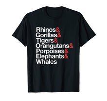 Ladda upp bild till gallerivisning, Funny shirts V-neck Tank top Hoodie sweatshirt usa uk au ca gifts for Endangered List of Animals Species Awareness T-shirt 2118120
