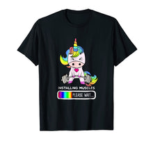Ladda upp bild till gallerivisning, Funny shirts V-neck Tank top Hoodie sweatshirt usa uk au ca gifts for Unicorn Gym Installing Muscles Unicorn Weightlifting Shirt 1363376
