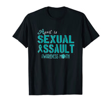 Ladda upp bild till gallerivisning, Funny shirts V-neck Tank top Hoodie sweatshirt usa uk au ca gifts for April is Sexual Assault Awareness Month T-Shirt 3122806
