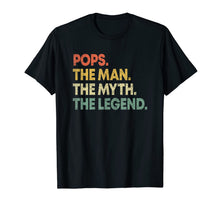 Ladda upp bild till gallerivisning, Pops The Man The Myth The Legend  T-Shirt 71318
