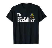 Ladda upp bild till gallerivisning, Beekeeper Gift T-Shirt Honey Bees, Beefather Funny Tee
