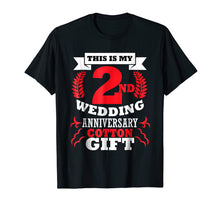 Ladda upp bild till gallerivisning, Funny shirts V-neck Tank top Hoodie sweatshirt usa uk au ca gifts for 2nd Wedding Anniversary Cotton Funny T-shirt Second Gift 2184052

