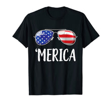 Ladda upp bild till gallerivisning, Merica Sunglasses 4th of July T shirt Kids Boys Girls Men US 59236
