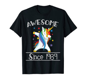 Funny shirts V-neck Tank top Hoodie sweatshirt usa uk au ca gifts for 30th Birthday Gifts Vintage 89 Awesome Since 1989 3284397