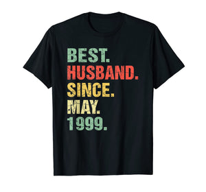 20th Wedding Anniversary Gifts Husband Since May 1999 Tee 723868