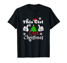 Ladda upp bild till gallerivisning, Funny shirts V-neck Tank top Hoodie sweatshirt usa uk au ca gifts for This Girl Loves Christmas T-shirt - Funny Christmas Shirt 1527133
