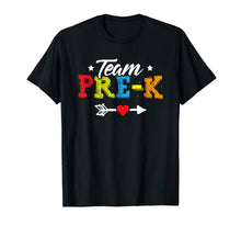 Ladda upp bild till gallerivisning, Team Pre-K Teacher Student Kids Preschool Back To School T-Shirt 225768
