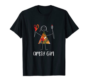 Funny shirts V-neck Tank top Hoodie sweatshirt usa uk au ca gifts for Funny Artsy T-Shirt for Girls, Artist Gifts for Women 578007