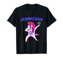 Ladda upp bild till gallerivisning, Jewnicorn Shirt | Funny Hanukkah Tshirt | Hanukkah Pajamas 498697
