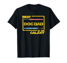 Ladda upp bild till gallerivisning, Funny shirts V-neck Tank top Hoodie sweatshirt usa uk au ca gifts for Mens Gift Best Dog Dad in the Galaxy Funny Dog T-Shirt 1454220
