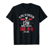 Ladda upp bild till gallerivisning, Funny shirts V-neck Tank top Hoodie sweatshirt usa uk au ca gifts for A Pig A Chicken And A Cow Funny BBQ Joke T-Shirt 1227386
