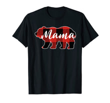 Ladda upp bild till gallerivisning, Buffalo Plaid Mama Bear T-Shirt Mothers Day Gifts
