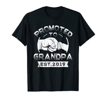 Ladda upp bild till gallerivisning, Funny shirts V-neck Tank top Hoodie sweatshirt usa uk au ca gifts for Promoted To Grandpa est 2019 T-Shirt Vintage New Papa Gift 1505788
