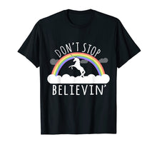 Ladda upp bild till gallerivisning, Funny shirts V-neck Tank top Hoodie sweatshirt usa uk au ca gifts for Don't Stop Believin' Unicorn T-Shirt 2141254
