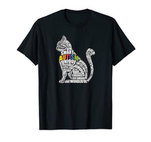 Ladda upp bild till gallerivisning, Funny shirts V-neck Tank top Hoodie sweatshirt usa uk au ca gifts for Autism Awareness Cat T Shirt - Gift for Autistic Teacher 2906363
