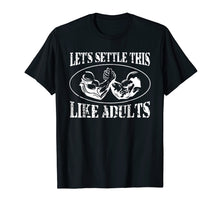 Ladda upp bild till gallerivisning, Funny shirts V-neck Tank top Hoodie sweatshirt usa uk au ca gifts for Let's Settle This Like Adults Funny Arm Wrestling Shirt 1382736
