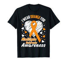 Ladda upp bild till gallerivisning, Funny shirts V-neck Tank top Hoodie sweatshirt usa uk au ca gifts for I Wear Orange For Multiple Sclerosis Awareness Shirt T-Shirt 2042851
