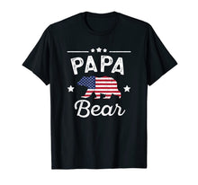 Ladda upp bild till gallerivisning, Papa Bear Patriotic Flag Matching 4th Of July T-shirt 711968
