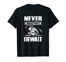 Ladda upp bild till gallerivisning, Funny shirts V-neck Tank top Hoodie sweatshirt usa uk au ca gifts for Never Underestimate Power Of Dewalt t-shirt 523964

