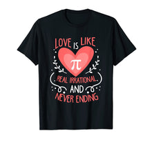 Ladda upp bild till gallerivisning, Funny shirts V-neck Tank top Hoodie sweatshirt usa uk au ca gifts for Love Is Like Pi Never Ending Funny Math Lover T-Shirt Gift 2354985
