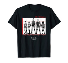 Ladda upp bild till gallerivisning, Funny shirts V-neck Tank top Hoodie sweatshirt usa uk au ca gifts for Attack on Titan Lineup On Black T-shirt 2601855
