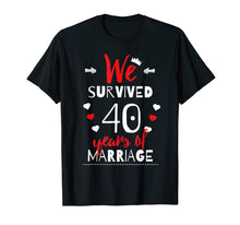 Ladda upp bild till gallerivisning, Funny shirts V-neck Tank top Hoodie sweatshirt usa uk au ca gifts for Funny 40th Wedding Anniversary T-Shirt - Gifts For Couples 291501
