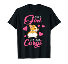 Ladda upp bild till gallerivisning, Funny shirts V-neck Tank top Hoodie sweatshirt usa uk au ca gifts for Just a girl who loves corgis T-Shirt 2144224
