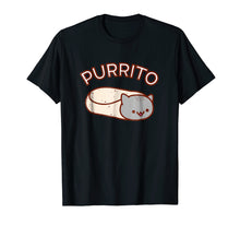 Ladda upp bild till gallerivisning, Funny shirts V-neck Tank top Hoodie sweatshirt usa uk au ca gifts for Kawaii T-Shirt: PURRITO Cat 540222
