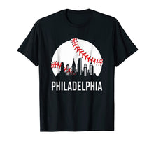Ladda upp bild till gallerivisning, Funny shirts V-neck Tank top Hoodie sweatshirt usa uk au ca gifts for Philadelphia Downtown Baseball Philly Skyline T-Shirt 600316
