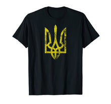 Ladda upp bild till gallerivisning, Funny shirts V-neck Tank top Hoodie sweatshirt usa uk au ca gifts for Ukrainian Grunge Tryzub Vintage Trident Slavic T-Shirt 1855115
