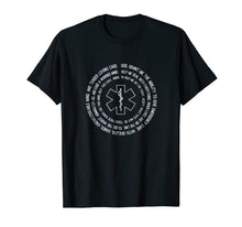 Ladda upp bild till gallerivisning, EMS Prayer - Paramedic EMT Poem Gifts T-Shirt 802897
