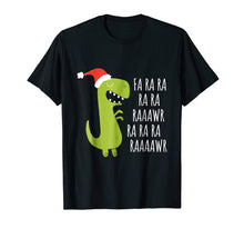 Ladda upp bild till gallerivisning, Funny shirts V-neck Tank top Hoodie sweatshirt usa uk au ca gifts for Funny Dinosaur Fa Ra Ra Rawr Rawr Christmas T-Rex Xmas Tee 700949
