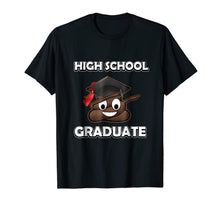 Ladda upp bild till gallerivisning, Funny High School Graduate Poop Emoji Graduation Party Shirt 775845
