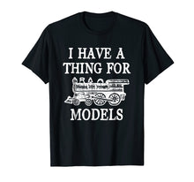 Ladda upp bild till gallerivisning, Funny shirts V-neck Tank top Hoodie sweatshirt usa uk au ca gifts for I Have A Thing For Models - Funny Train T-shirt for Boys 2005818

