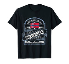 Ladda upp bild till gallerivisning, Funny shirts V-neck Tank top Hoodie sweatshirt usa uk au ca gifts for Norway T Shirt - Have No Fear The Norwegian Is Here 1879034
