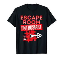 Ladda upp bild till gallerivisning, Funny shirts V-neck Tank top Hoodie sweatshirt usa uk au ca gifts for Escape Room T Shirt - Escape Room Enthusiast 2761501
