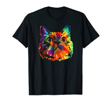 Ladda upp bild till gallerivisning, Funny shirts V-neck Tank top Hoodie sweatshirt usa uk au ca gifts for Tie Dye Cat Shirt | Colorful Tye Dye Kitten T-Shirt 2266011
