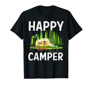Funny shirts V-neck Tank top Hoodie sweatshirt usa uk au ca gifts for Happy Camper Tee Nature Camp Trailer RV Cute T-Shirt Gifts 828906