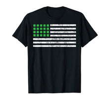 Ladda upp bild till gallerivisning, Funny shirts V-neck Tank top Hoodie sweatshirt usa uk au ca gifts for St Patricks Day Flag Shirt, USA Flag with Irish Shamrock Tee 2033740
