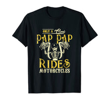 Ladda upp bild till gallerivisning, Only Cool Pap Pap Rides Motorcycles T Shirt Rider Gift 222230
