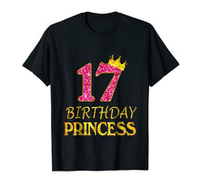 Ladda upp bild till gallerivisning, Funny shirts V-neck Tank top Hoodie sweatshirt usa uk au ca gifts for Crown 17th Birthday Princess Girl Shirt 17 Years Old Gifts 2989344
