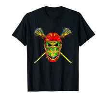 Ladda upp bild till gallerivisning, Lacrosse Shirt Sticks Crossed Skull Helmet 1582382

