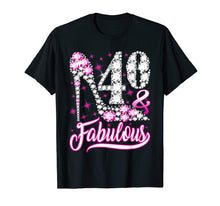Ladda upp bild till gallerivisning, Funny shirts V-neck Tank top Hoodie sweatshirt usa uk au ca gifts for 40 and Fabulous T-Shirt 40th Birthday Gift Women 389921
