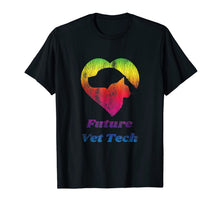 Ladda upp bild till gallerivisning, Future Vet Tech T-Shirt - Worn Distressed Rainbow Look 1629104
