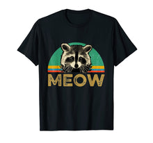 Ladda upp bild till gallerivisning, Funny shirts V-neck Tank top Hoodie sweatshirt usa uk au ca gifts for Raccoon Meow T-Shirt Funny Raccoons Vintage Gift T-Shirt 2579781
