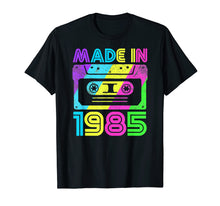 Ladda upp bild till gallerivisning, Funny shirts V-neck Tank top Hoodie sweatshirt usa uk au ca gifts for Made In 1985 Cassette Birthday Outfit 80s Party Wear Tee 1074636
