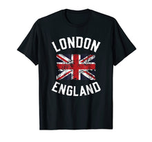 Ladda upp bild till gallerivisning, Funny shirts V-neck Tank top Hoodie sweatshirt usa uk au ca gifts for London England Britain Flag United Kingdom Union Jack TShirt 970777

