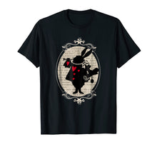 Ladda upp bild till gallerivisning, Funny shirts V-neck Tank top Hoodie sweatshirt usa uk au ca gifts for Alice In Wonderland White Rabbit Vintage Book T Shirt Design 633247
